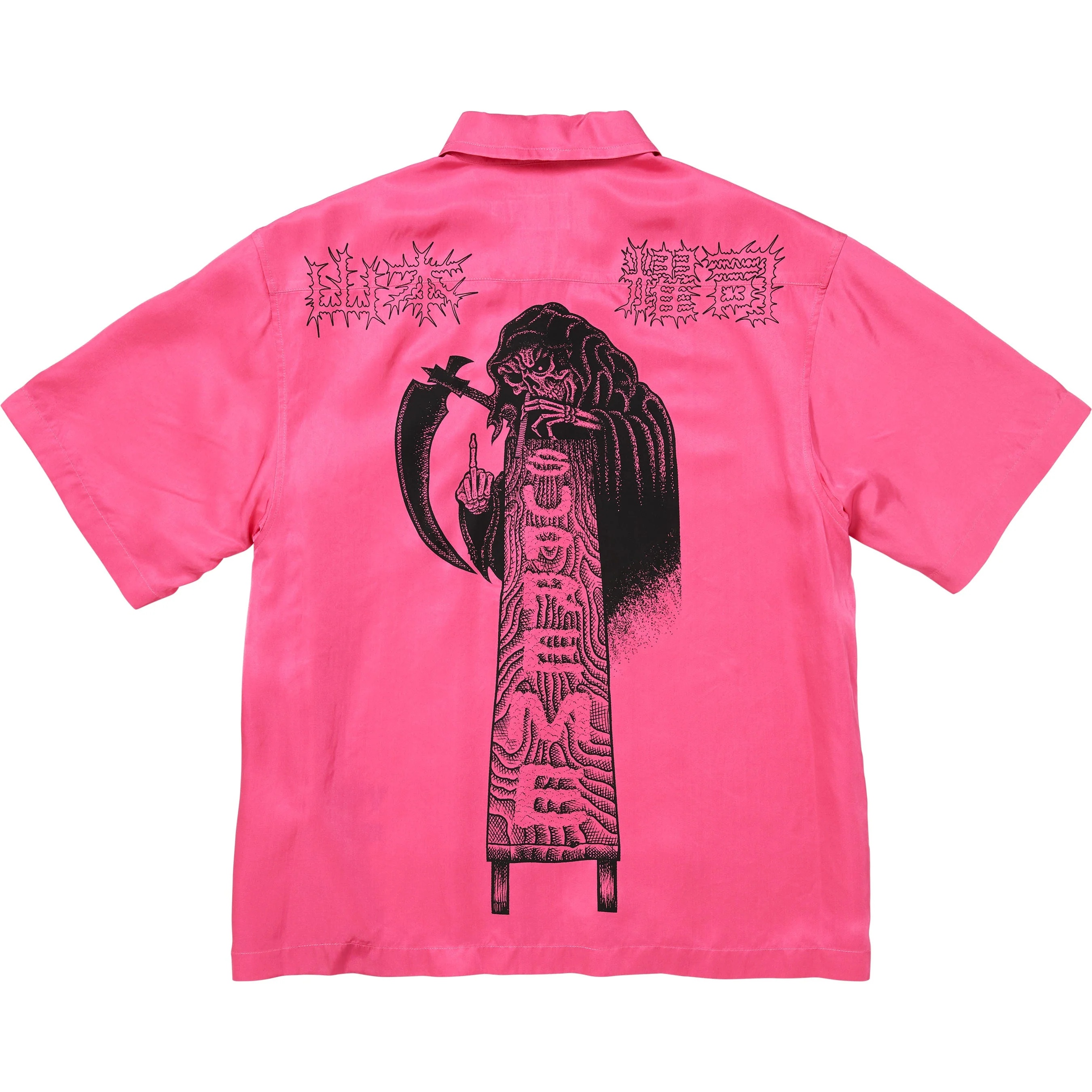 Supreme®/Y’s Silk Zip Up S/S Shirt view 7